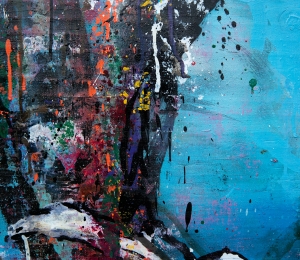 Petri Kulju Meat Me -näyttely teoskuvia 2022