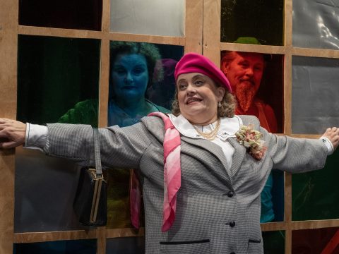 Poleenin teatteri Pokka pitää. Merja Karjalainen, Kirsi Selonen ja Pauli Silvast