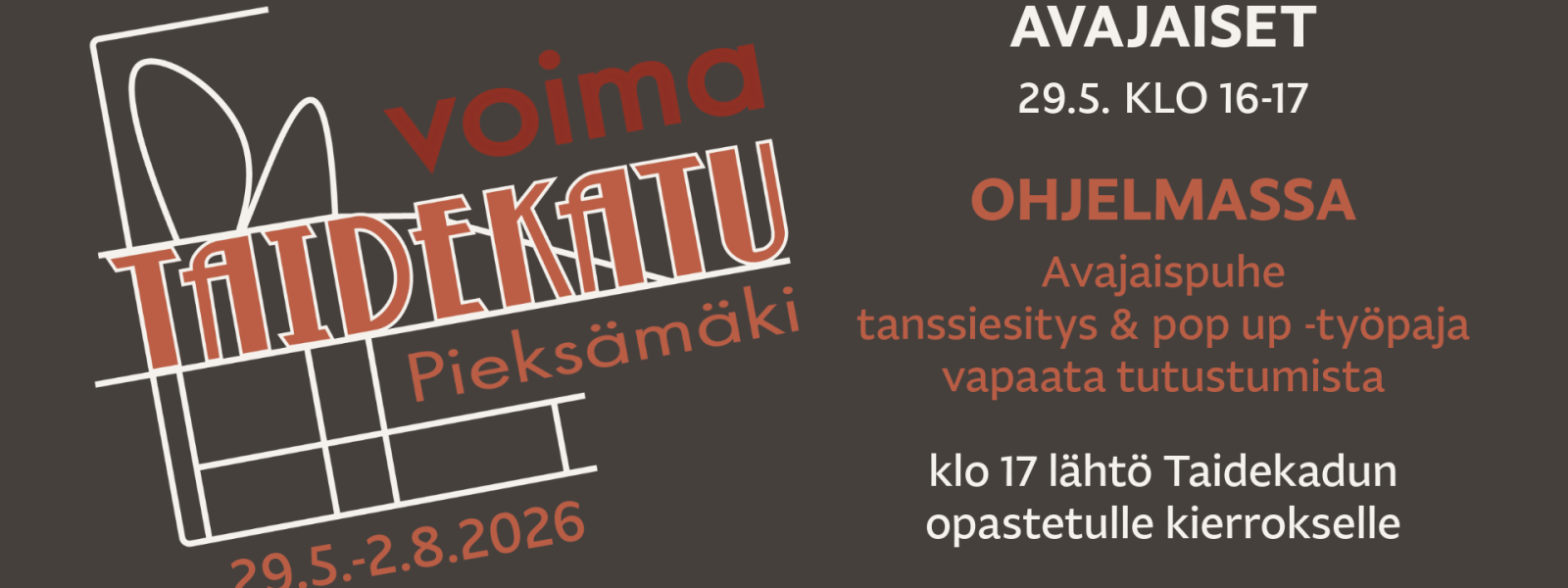 Taidekadun avajaiset